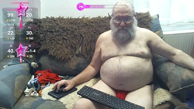 SexySantaC online show from 24, 1, 2025