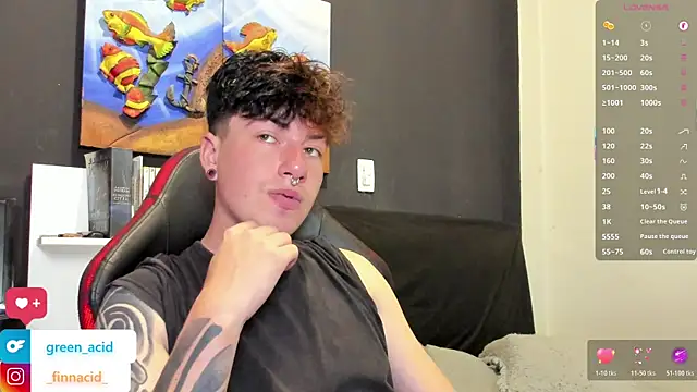 Green acid01 online show from 15, 4, 2026