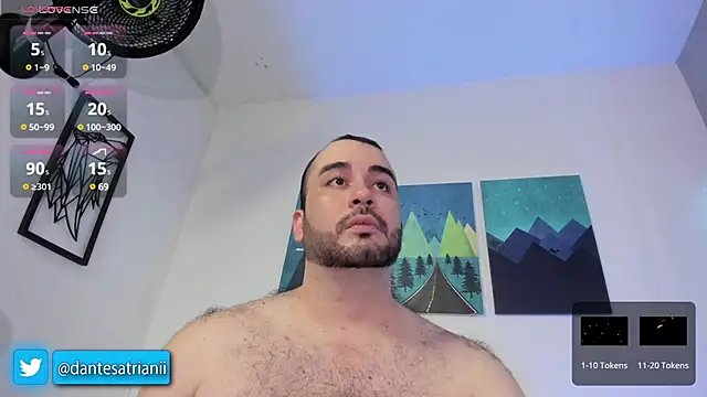 dantesatrianii online show from 10, 12, 2024